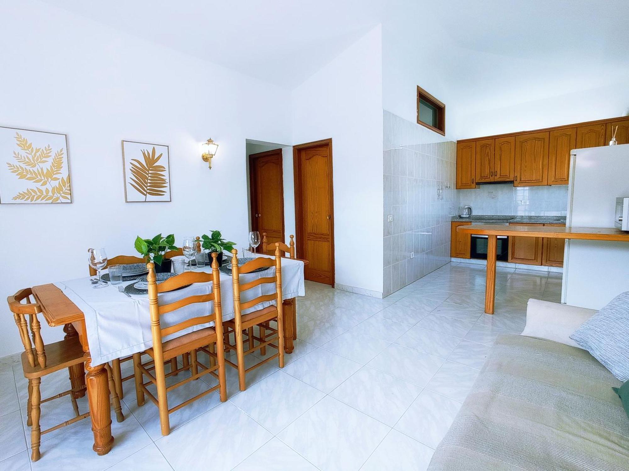 Ferienwohnung Live Abades Playa Chica & Terrace Exterior foto