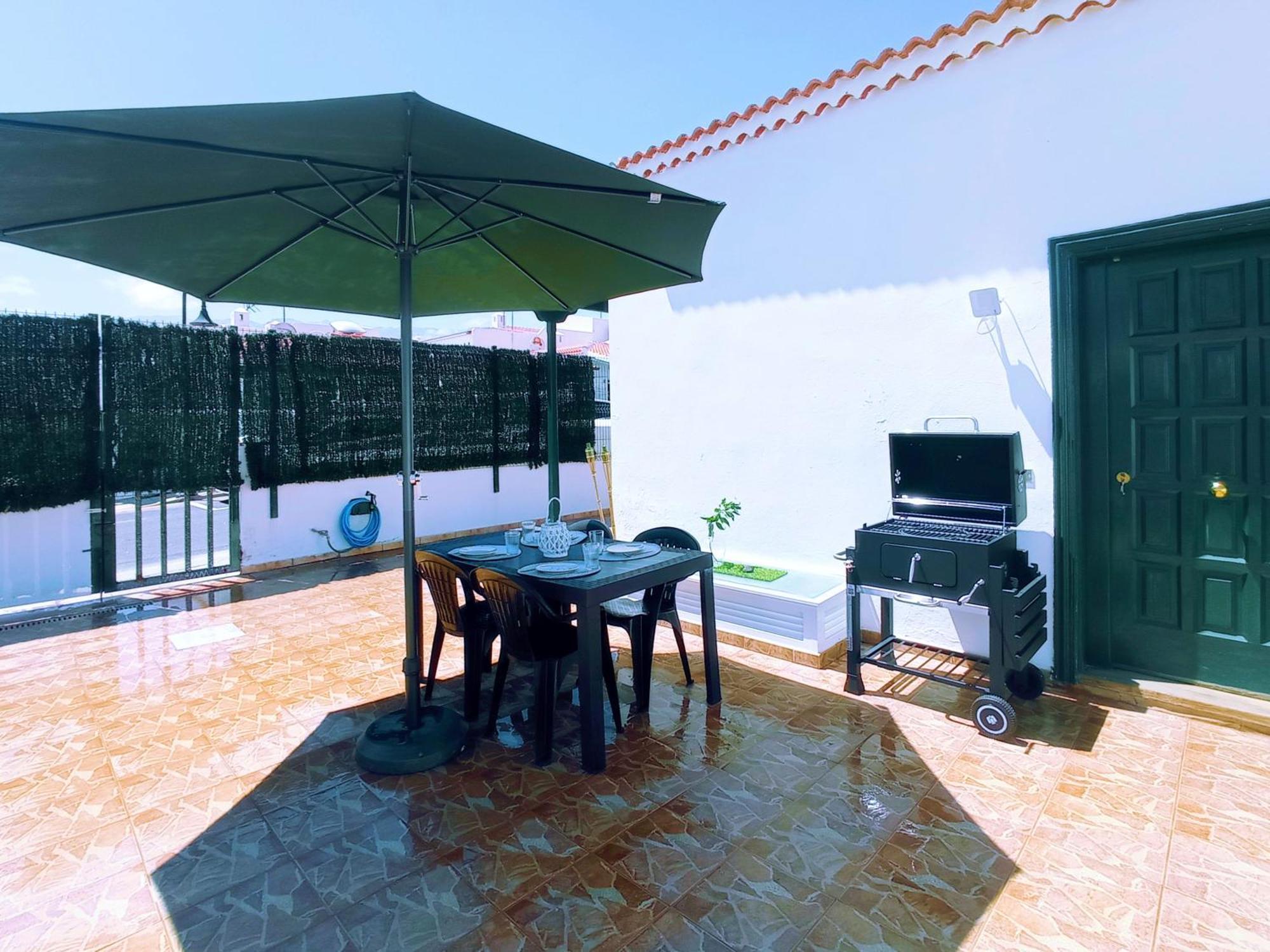 Ferienwohnung Live Abades Playa Chica & Terrace Exterior foto