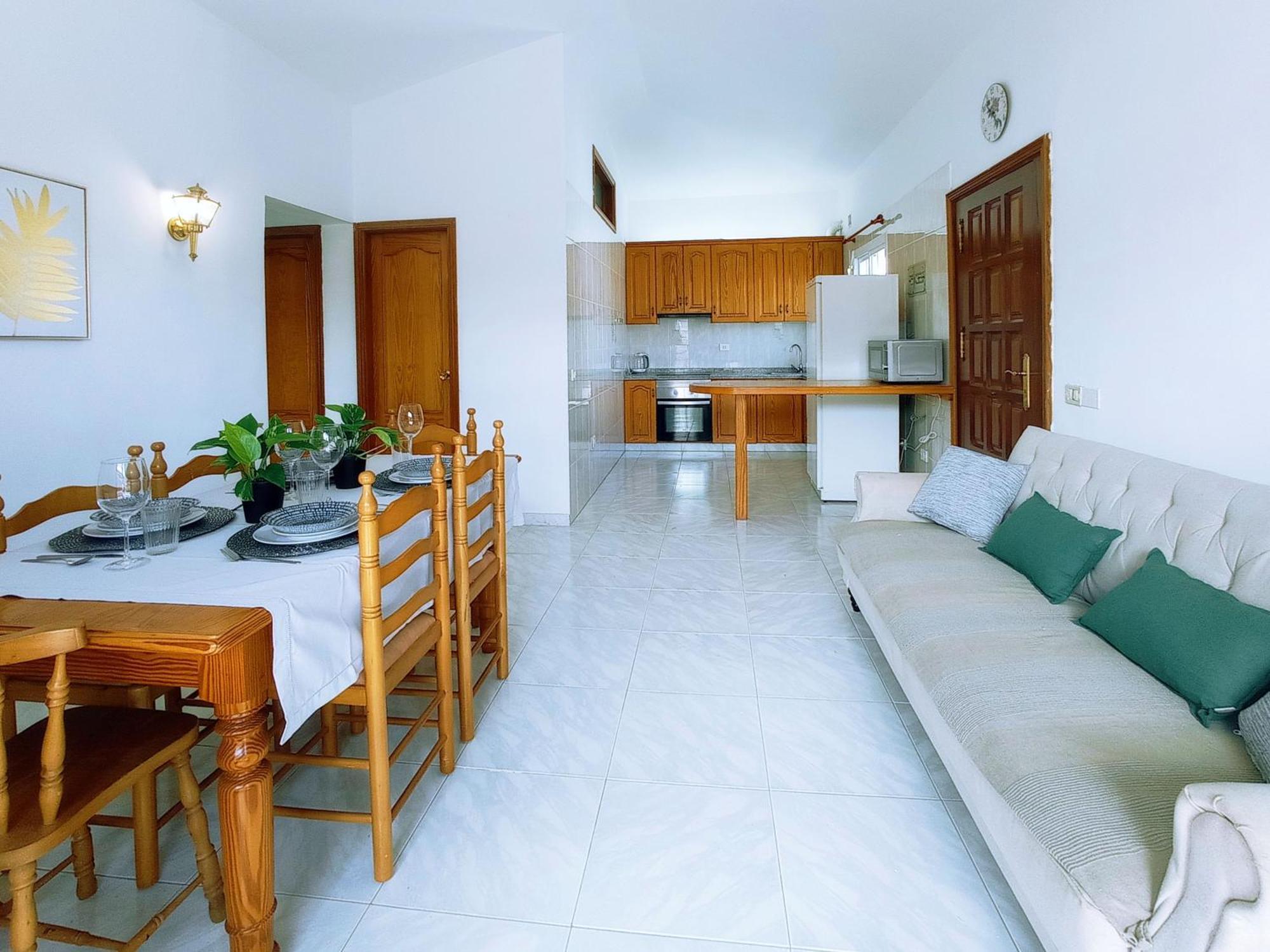 Ferienwohnung Live Abades Playa Chica & Terrace Exterior foto